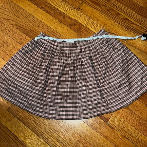 BDG Dresses & Skirts - BDG Urban Outfitters Size Large Brown Plaid Pleated Mini Skirt